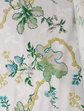 Brunschwig & Fils Fabriano Cotton Linen Print - 3 1/3 Yards -  Discontinued